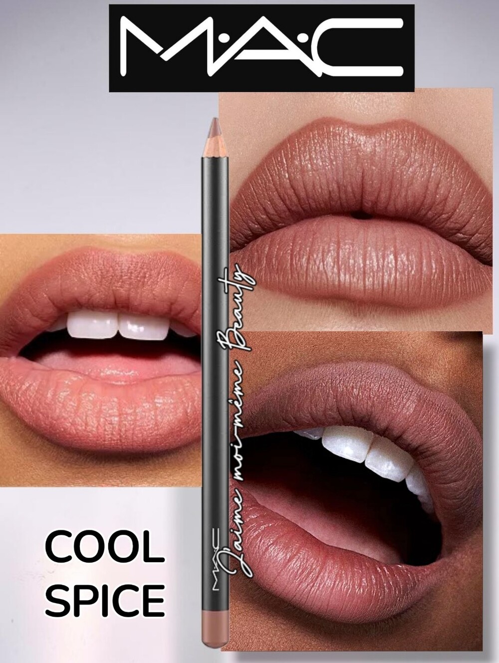 MAC Cosmetics Cool Spice Lip Liner – Cool Tone Nude Pink